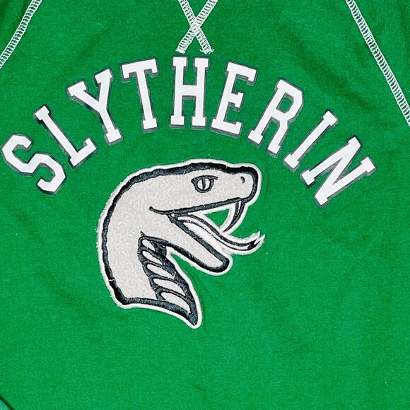 Harry Potter Wizarding World Green Slytherin Snake Sweatshirt S - Picture 9 of 10